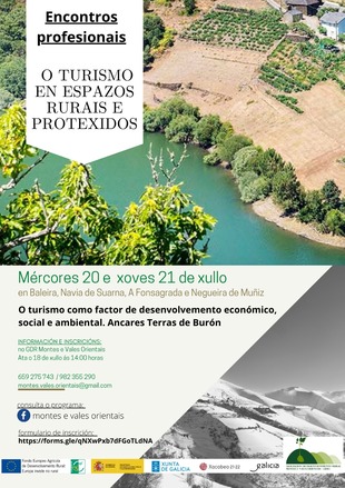 Encontro profesional "O Turismo en Espazos Rurais e  Protexidos"